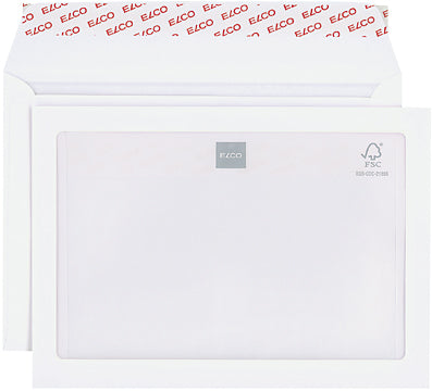 ELCO Enveloppe Premium a/fenêtre C5 32590 100g, blanc 500 pcs.