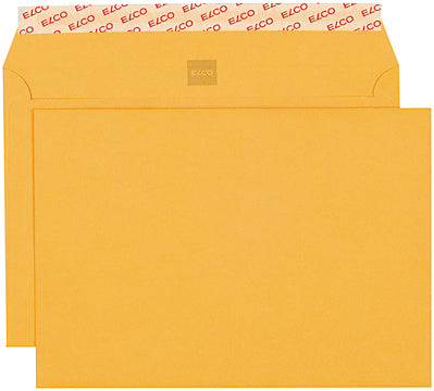 ELCO Enveloppe Optifix s/fenêtre C5 32873 120g, jaune 500 pcs.
