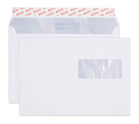 ELCO Enveloppe Premium a/fenêtre C5 32898 100g, blanc 500 pcs.