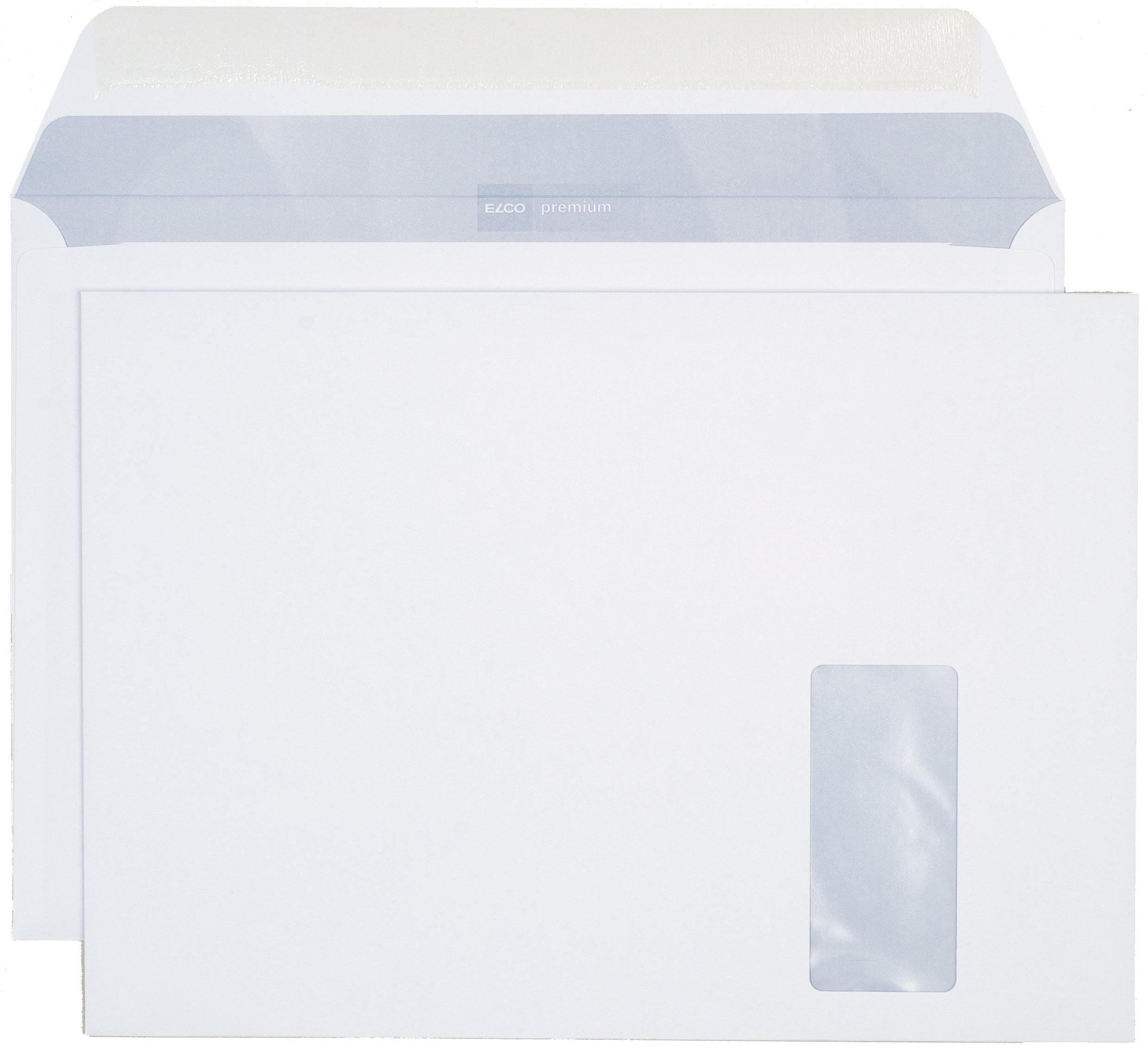 ELCO Enveloppe Premium a/fenêtre C4 34293 120g, blanc 250 pcs.