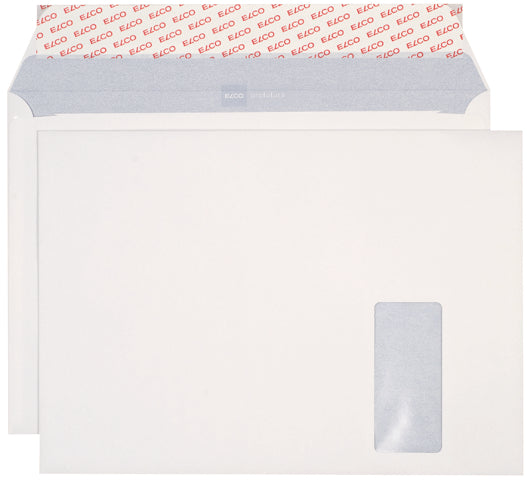 ELCO Enveloppe Profutura fen. dr C4 34890 120g, blanc, colle 250 pcs.
