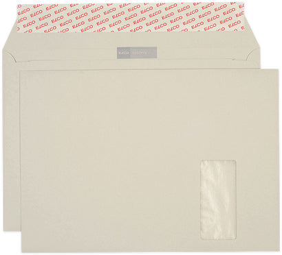 ELCO Enveloppe Sycling a/fenêtre C4 34891 120g, gris 250 pcs.