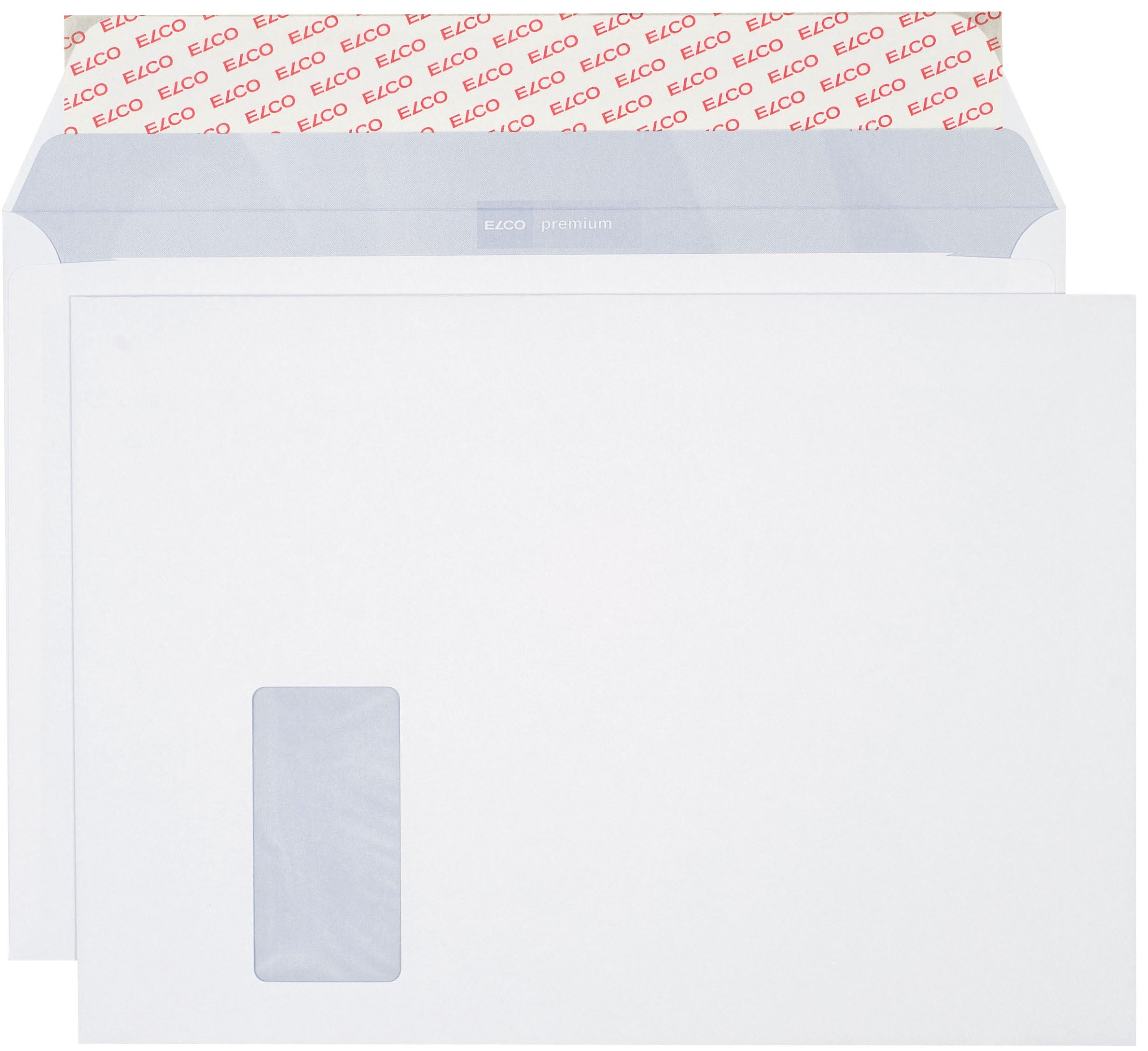 ELCO Enveloppe Premium a/fenêtre C4 34894 120g, blanc 250 pcs.