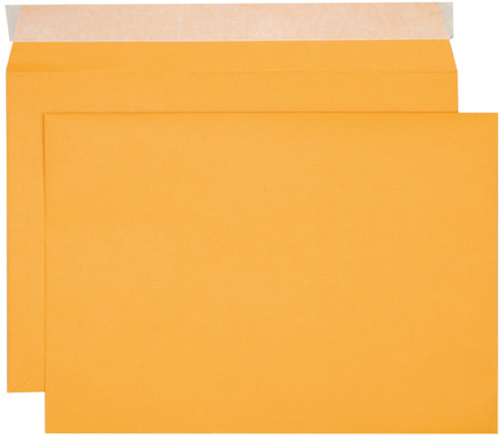 ELCO Enveloppe Optifix s/fenêtre C3 35973 140g, jaune