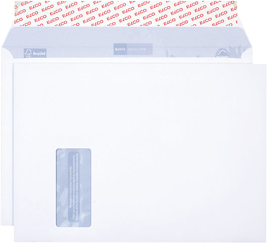 ELCO Enveloppe Proclima fen. ga C4 38899 120g, blanc, colle 250 pcs.
