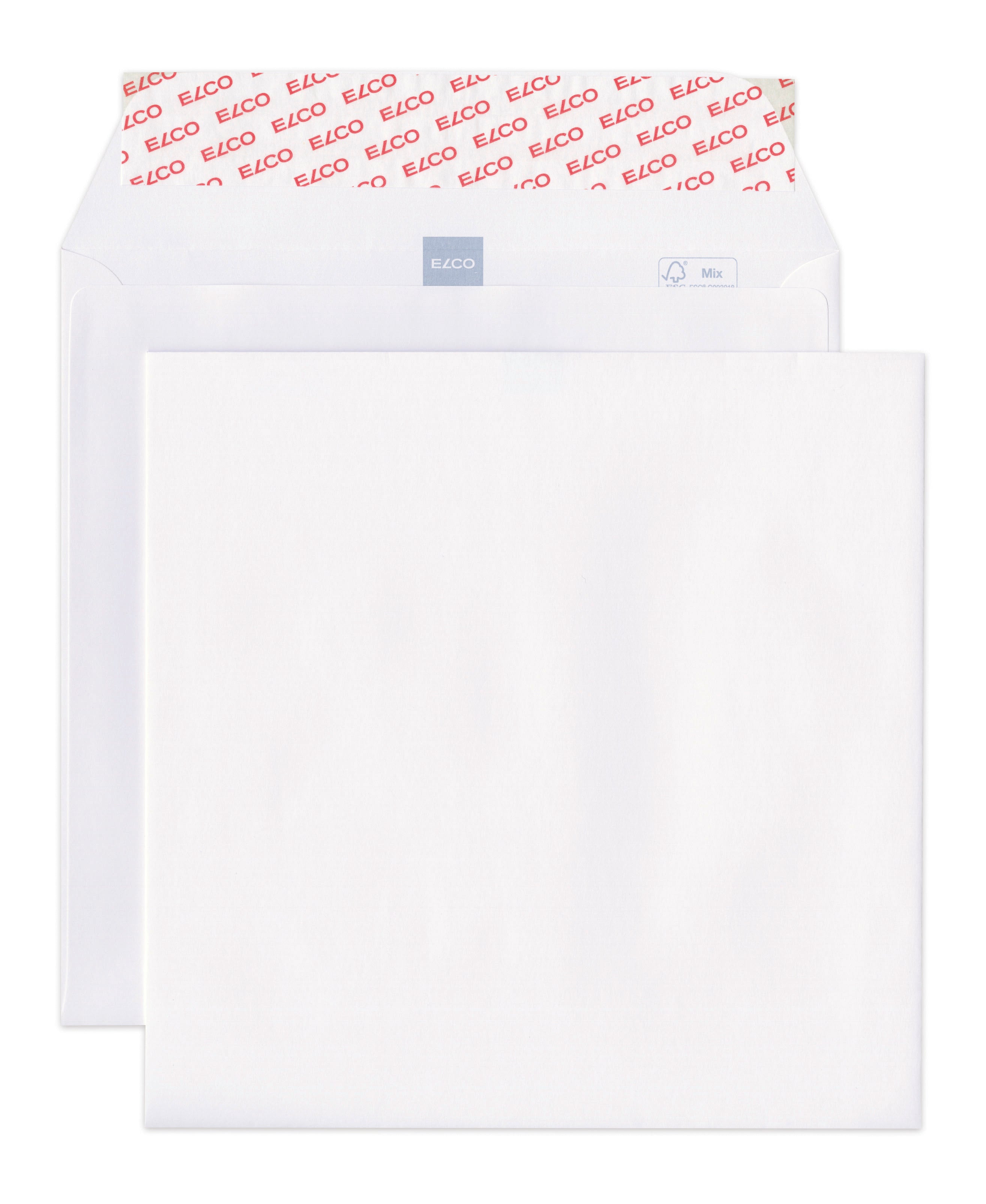 ELCO Enveloppe Premium 220x220/50mm 40988 120g, blanc, colle 250 pcs.