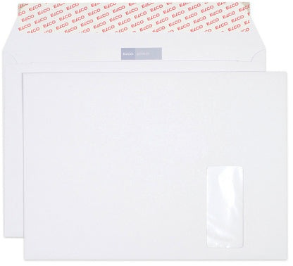 ELCO Enveloppe power fênetre re C4 50403 120g, blanc, sticker 250 pcs.