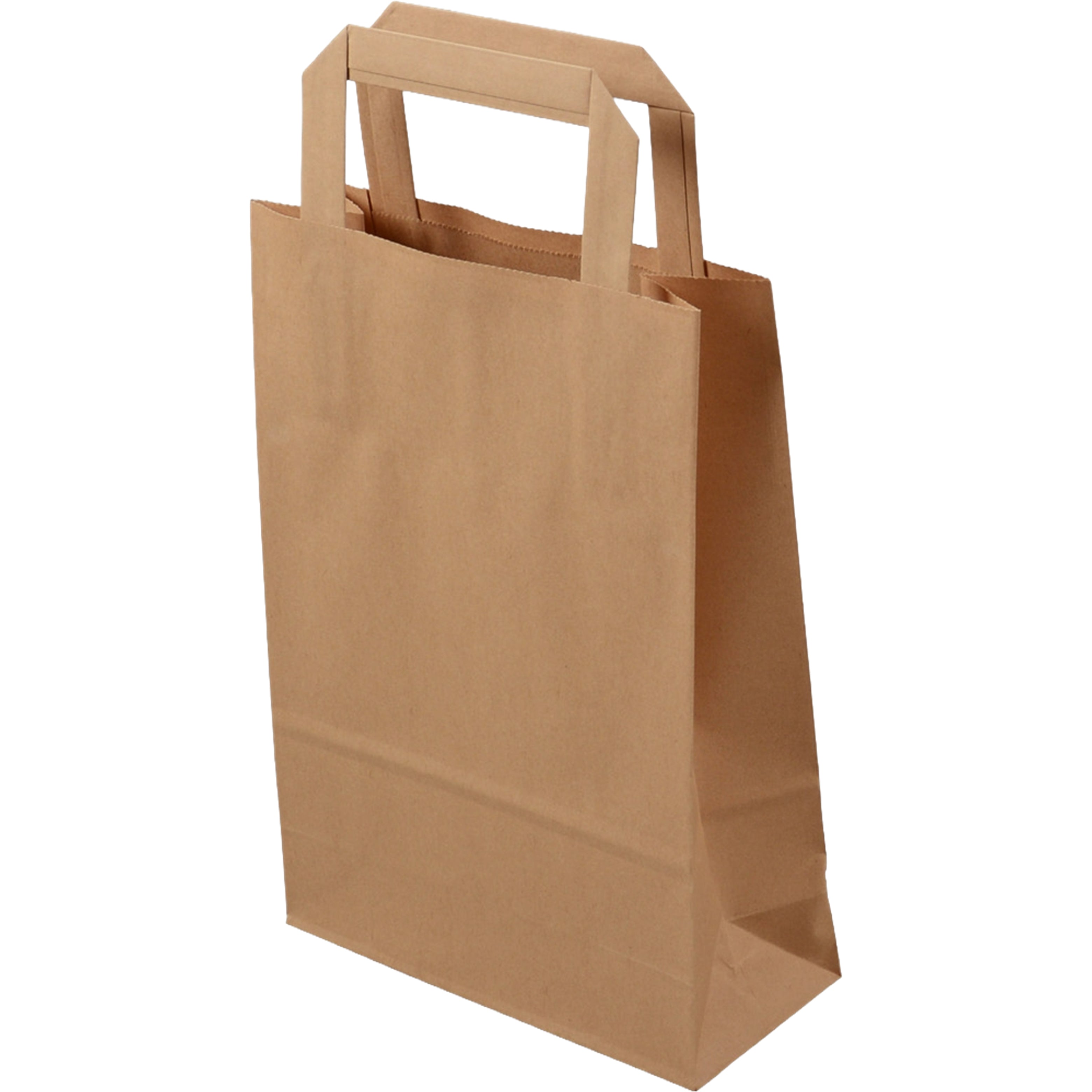 ELCO Sac de transport 18x8x26cm 7010101.25 avec anse, brun 50 pièces