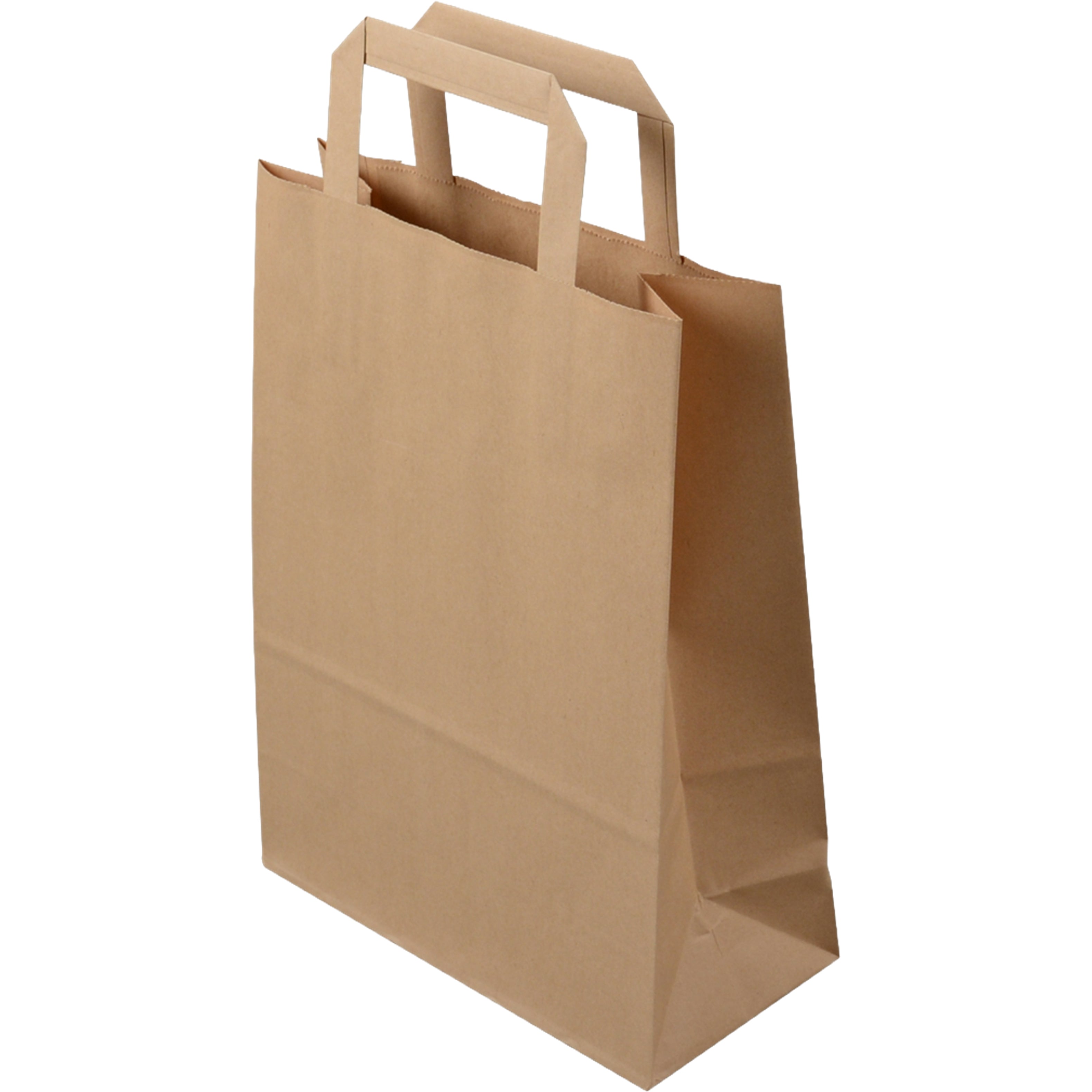ELCO Sac de transport 22x10x29cm 7010102.25 avec anse, brun 50 pièces
