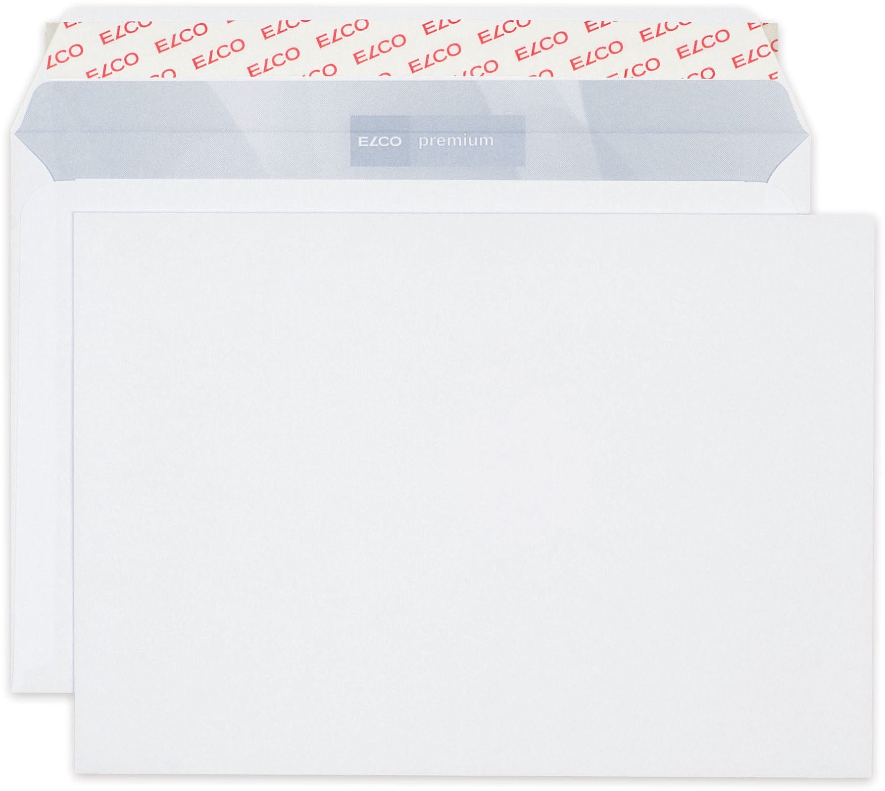 ELCO Enveloppe Office s/fenêtre C5 74469.12 100g, blanc, colle 10 pcs.