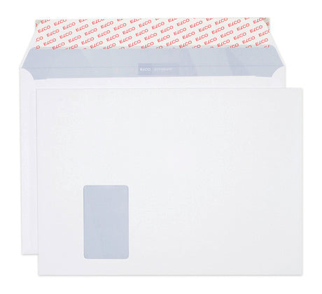 ELCO Enveloppe Office a/fenêtre C4 74523.12 120g, blanc 50 pcs.