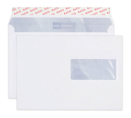 ELCO Envelope Office fenêtre dr. C5 74536.12 100g, blanc, colle 100 pcs.