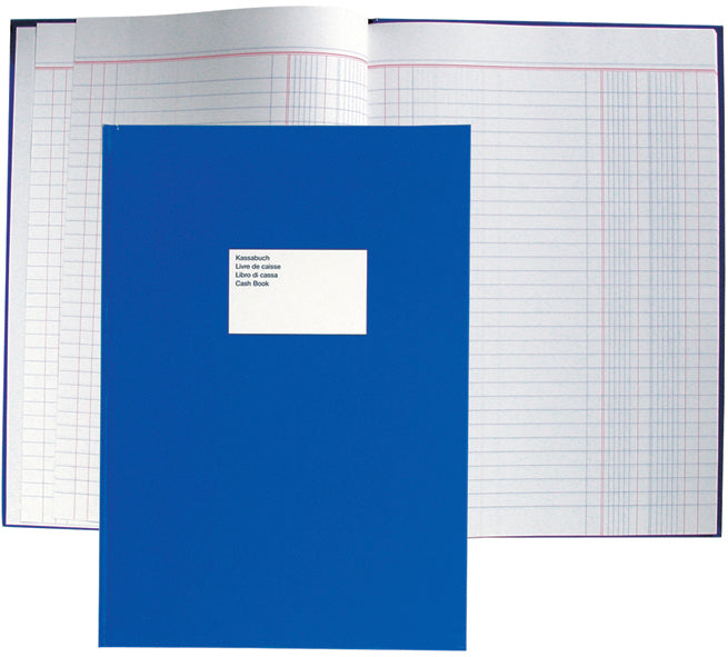 ELCO Livre de caisse A4 74601.19 bleu 48 feuilles