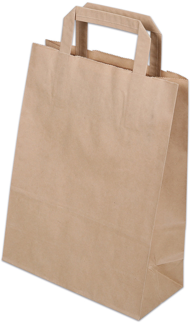 ELCO Sac de transport 220x100x290mm 83102.25 avec anse, brun 50 pièces