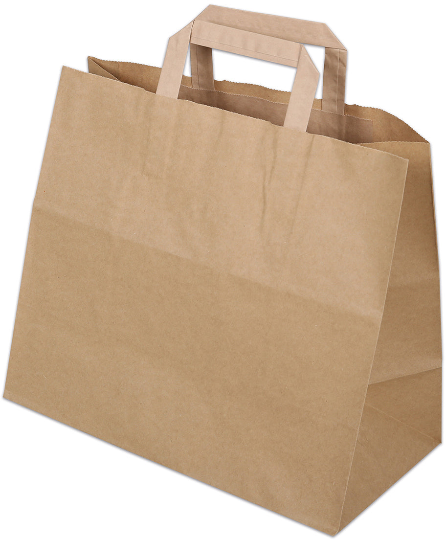 ELCO Sac de transport 320x170x290mm 83202.25 avec anse, brun 50 pièces