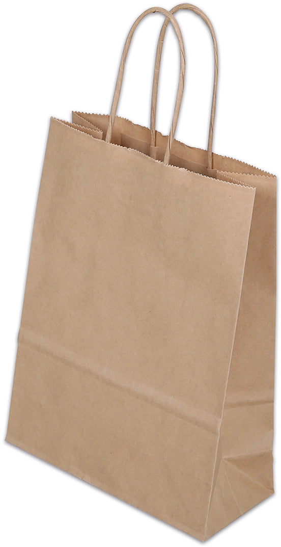 ELCO Sac de transport 180x80x240mm 84101.25 avec cordon, brun 50 pièces