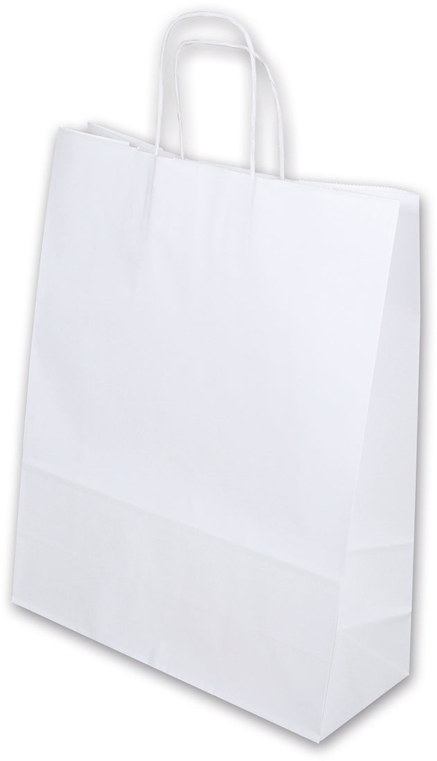 ELCO Sac de transport 320x130x410mm 84104.10 avec cordon, blanc 50 pièces