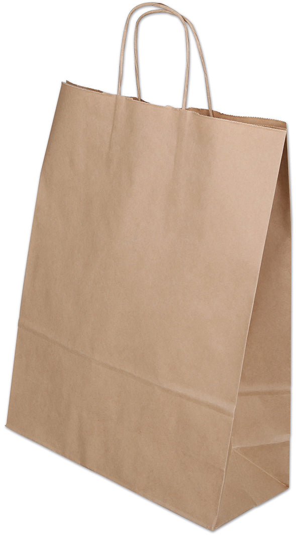 ELCO Sac de transport 320x130x410mm 84104.25 avec cordon, brun 50 pièces