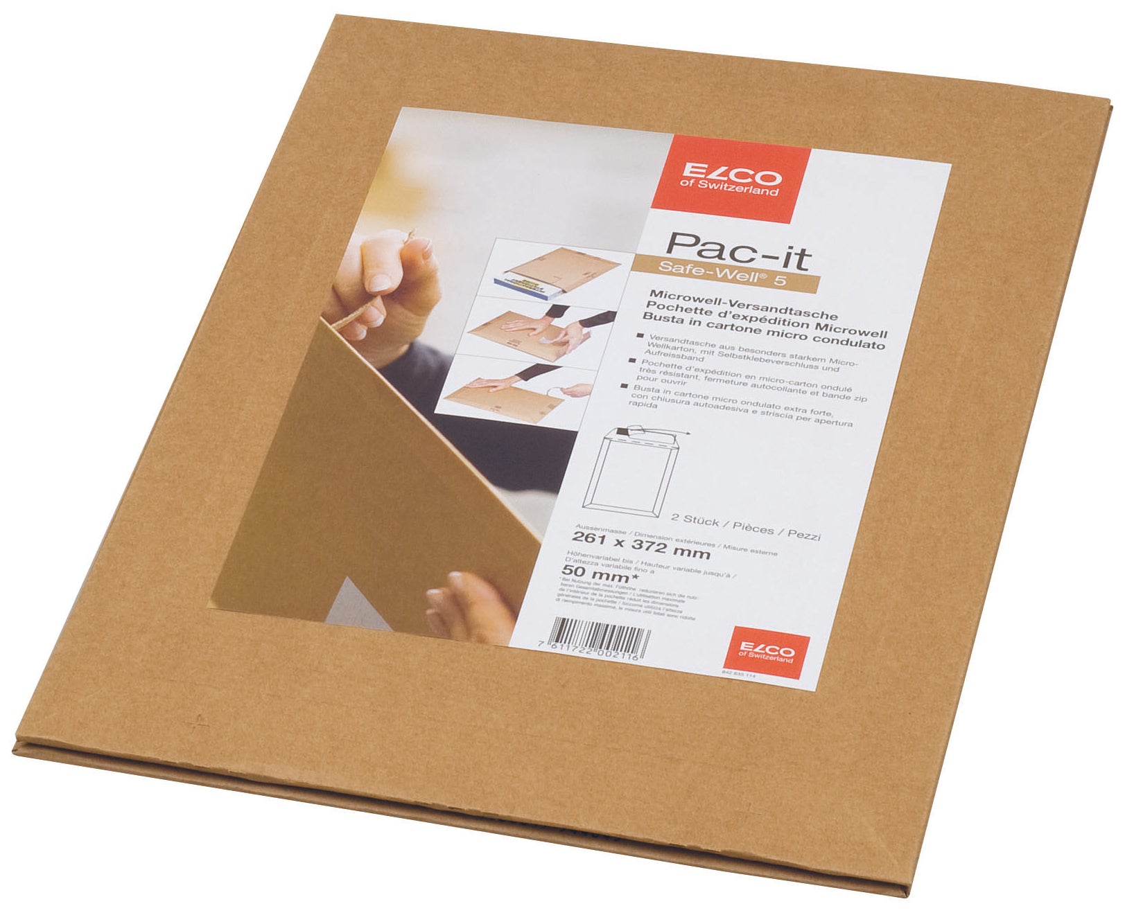 ELCO Sac dexpédition Safe 261x372mm 842635114 carton 2 pcs.