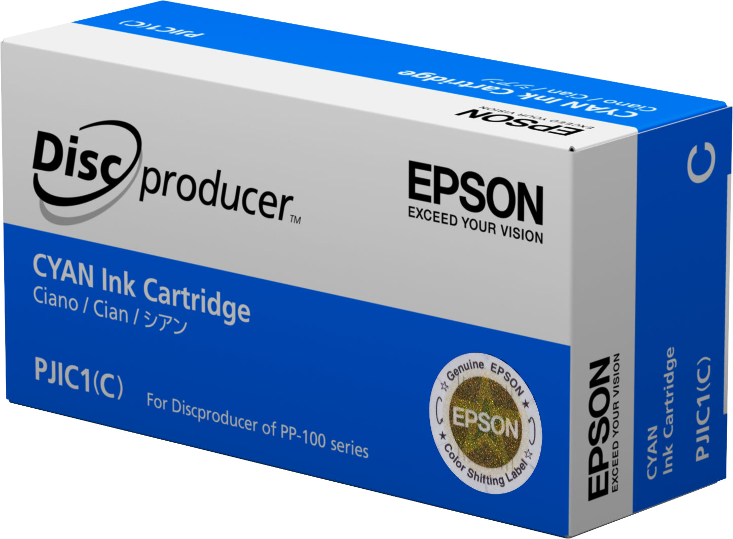 EPSON Cart. d'encre PJIC1 cyan C13S020688 Discproducer PP-100