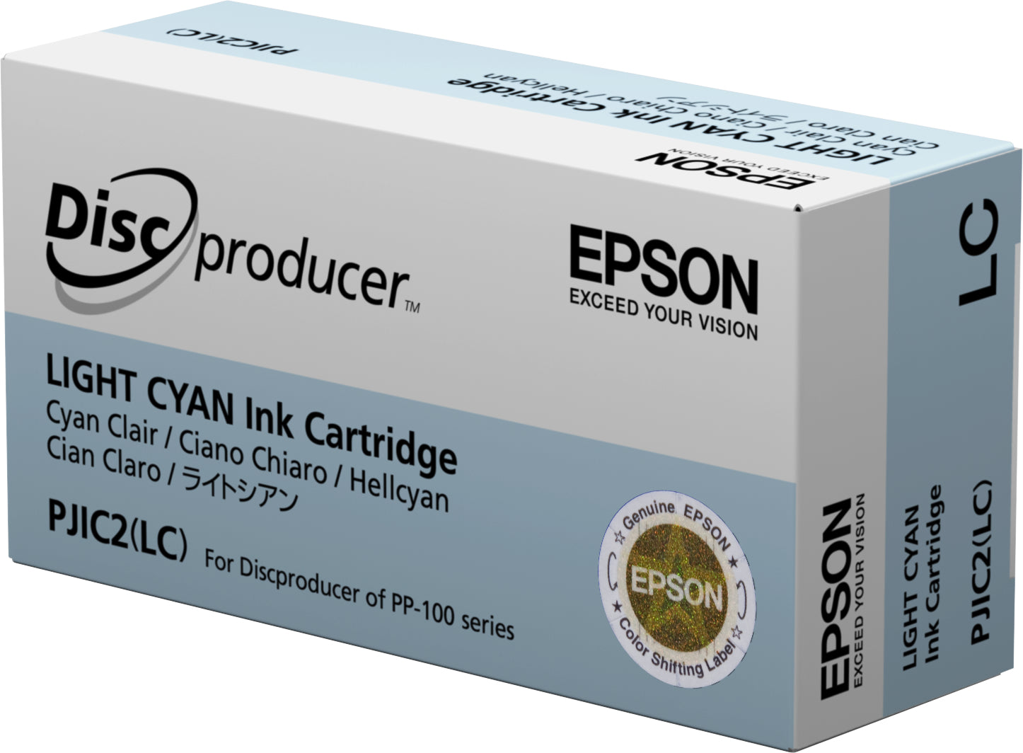 EPSON Cart. d'encre PJIC2 light cyan C13S020689 Discproducer PP-100