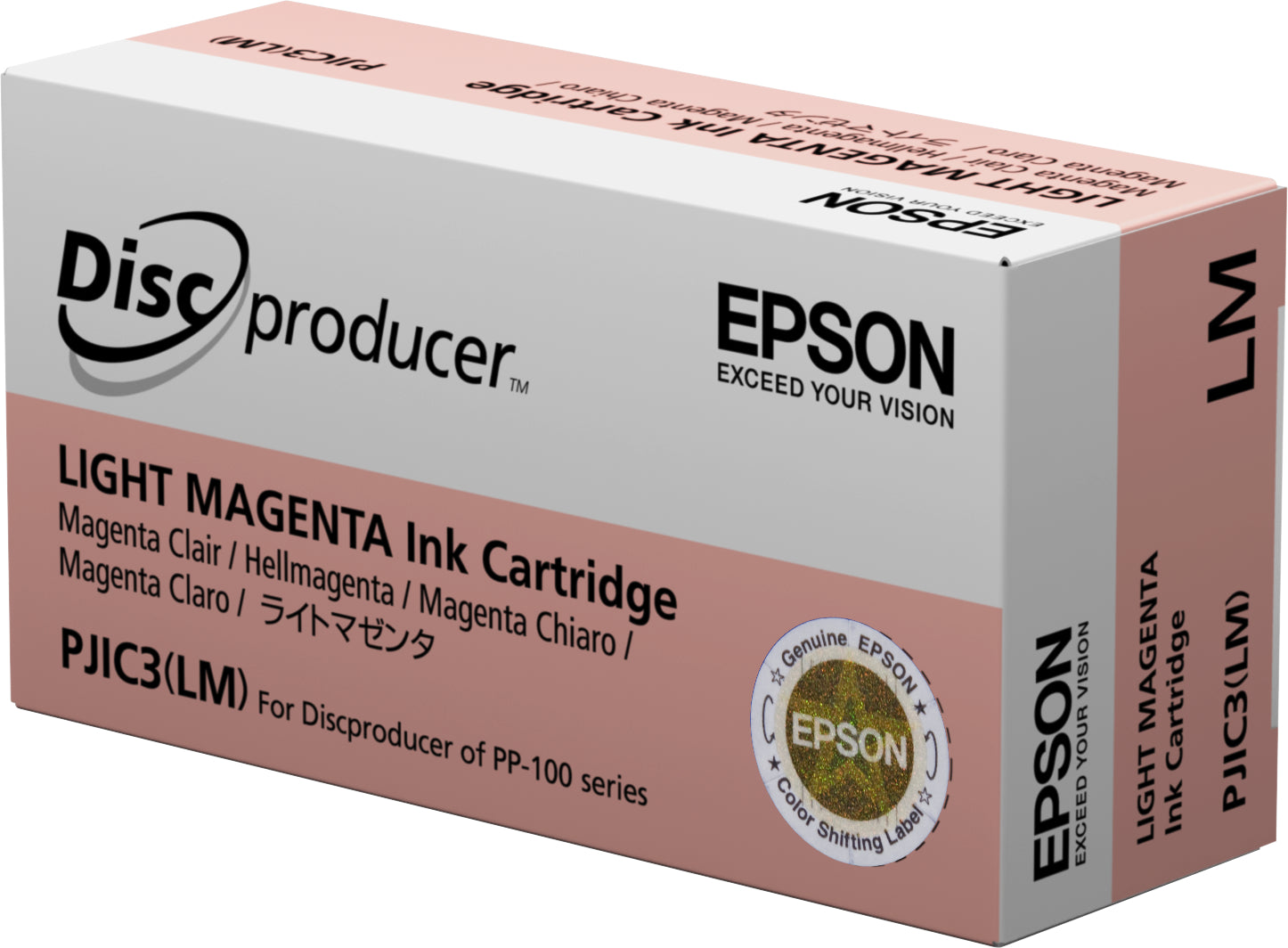 EPSON Cart. d'encre PJIC3 li.magenta C13S020690 Discproducer PP-100