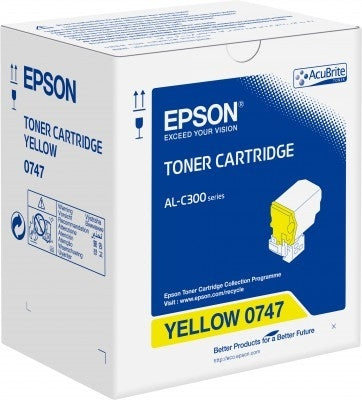 EPSON Cartouche toner yellow S050747 WF AL-C300 8800 pages