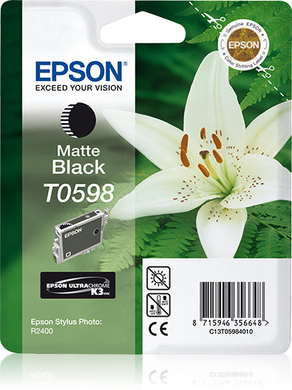 EPSON Cartouche d'encre K3 mat-black T05984N10 Stylus Photo R2400 13 ml