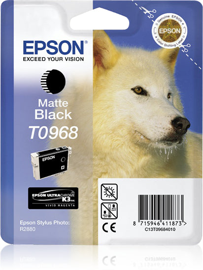 EPSON Cartouche d'encre matte black T09684N10 Stylus Photo R2880 11.4ml
