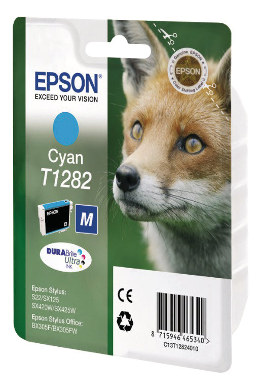 EPSON Cart. d'encre cyan T128240 Stylus S22 3.5ml
