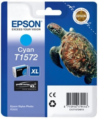 EPSON Cartouche d'encre cyan T157240 Stylus Photo R3000 26ml