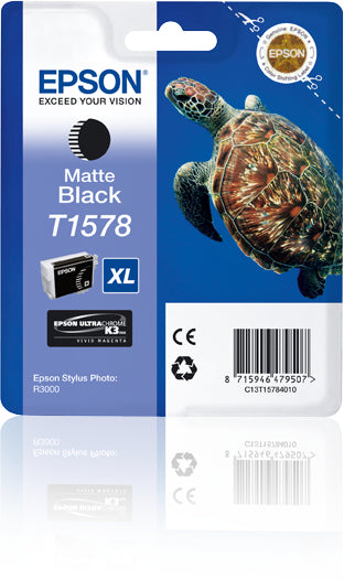 EPSON Cartouche d'encre mat noir T15784N Stylus Photo R3000 26ml