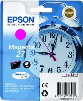 EPSON Cart. d'encre magenta T270340 WF 3620/7620 300 pages
