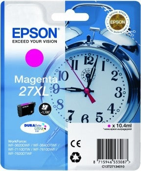 EPSON Cart. d'encre XL magenta T271340 WF 3620/7620 1100 pages