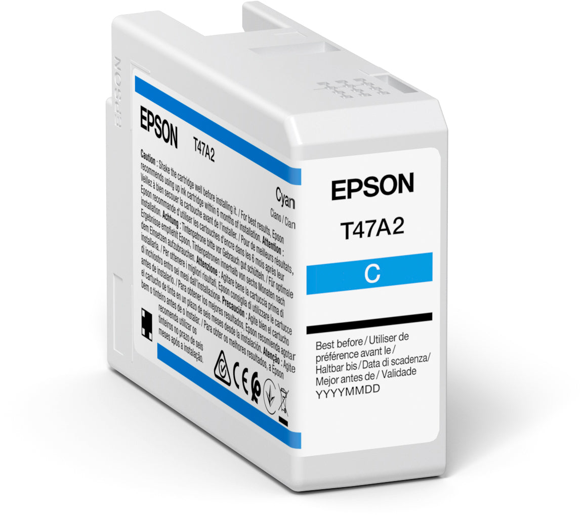 EPSON Cart. d'encre cyan T47A200 SureColor SC-P900 50ml