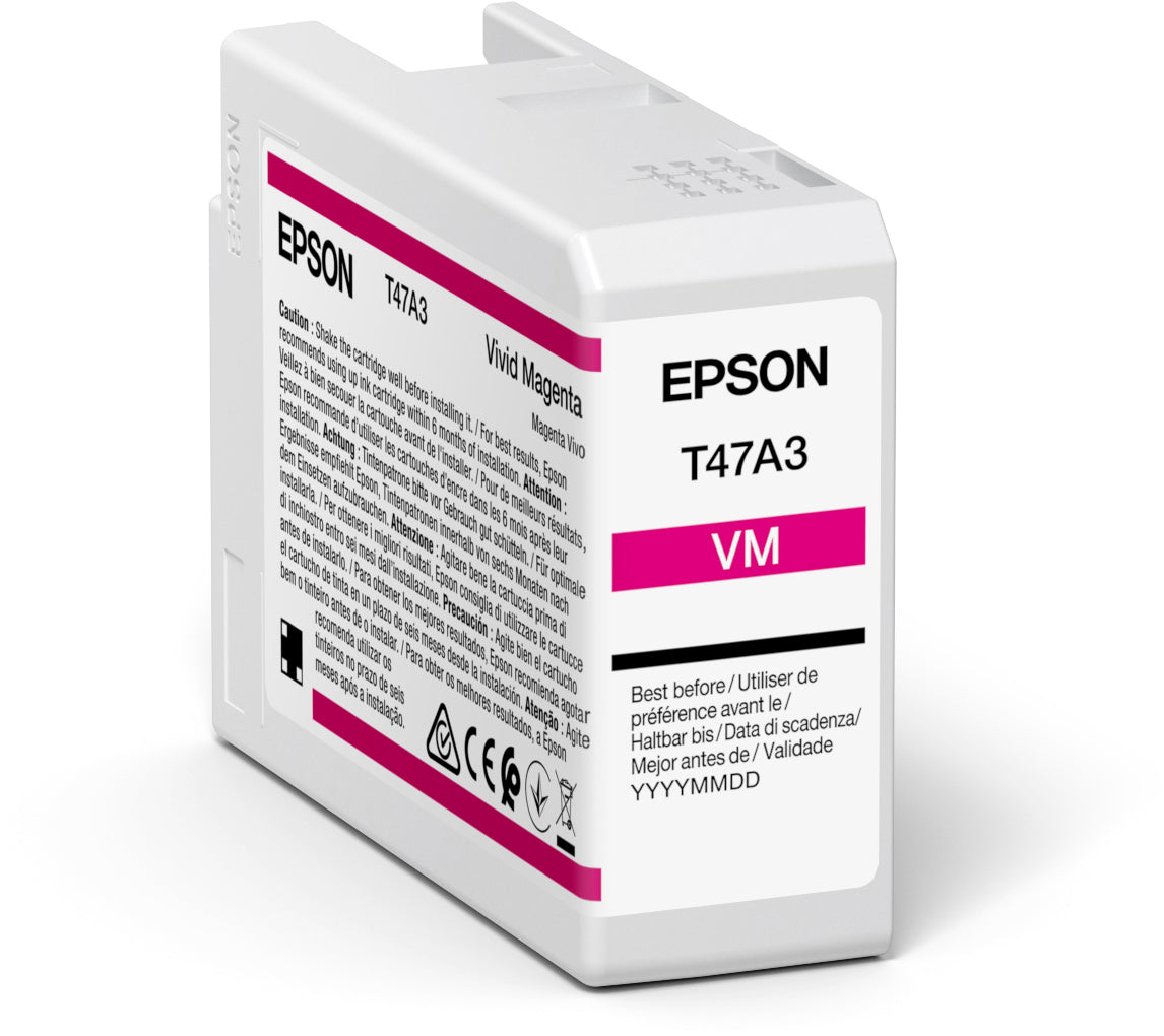 EPSON Cart. d'encre vivid magenta T47A30N SureColor SC-P900 50ml