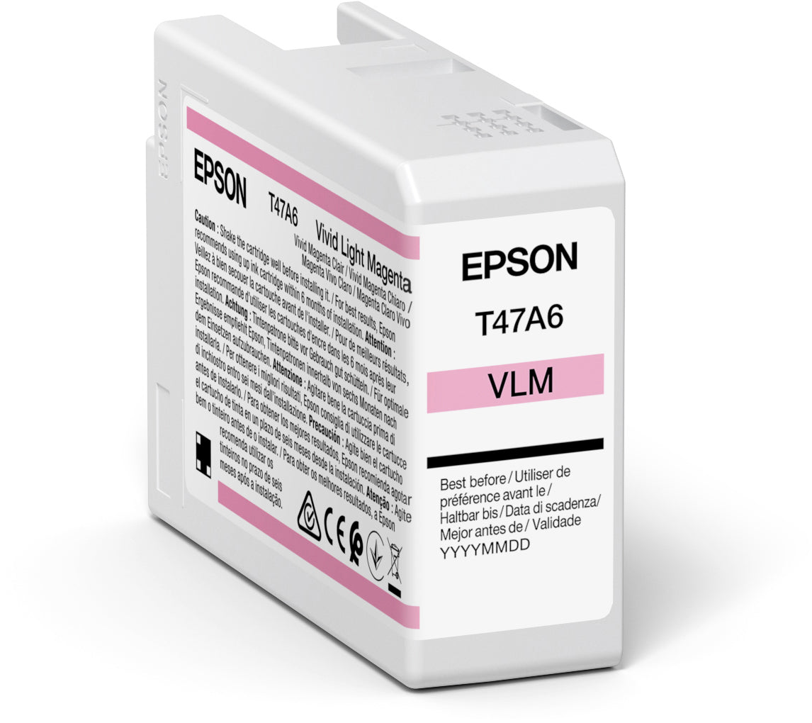 EPSON Cart. d'encre vivid light mag. T47A60N SureColor SC-P900 50ml