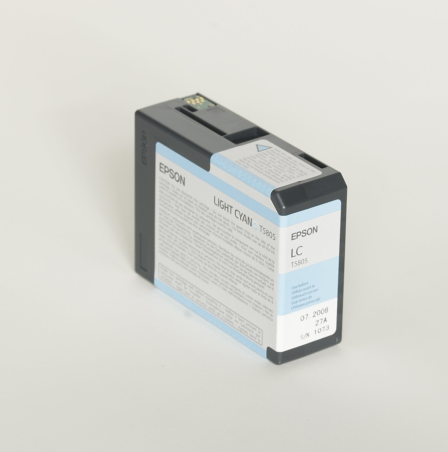 EPSON Cart. d'encre light cyan T580500 Stylus Pro 3800 80ml