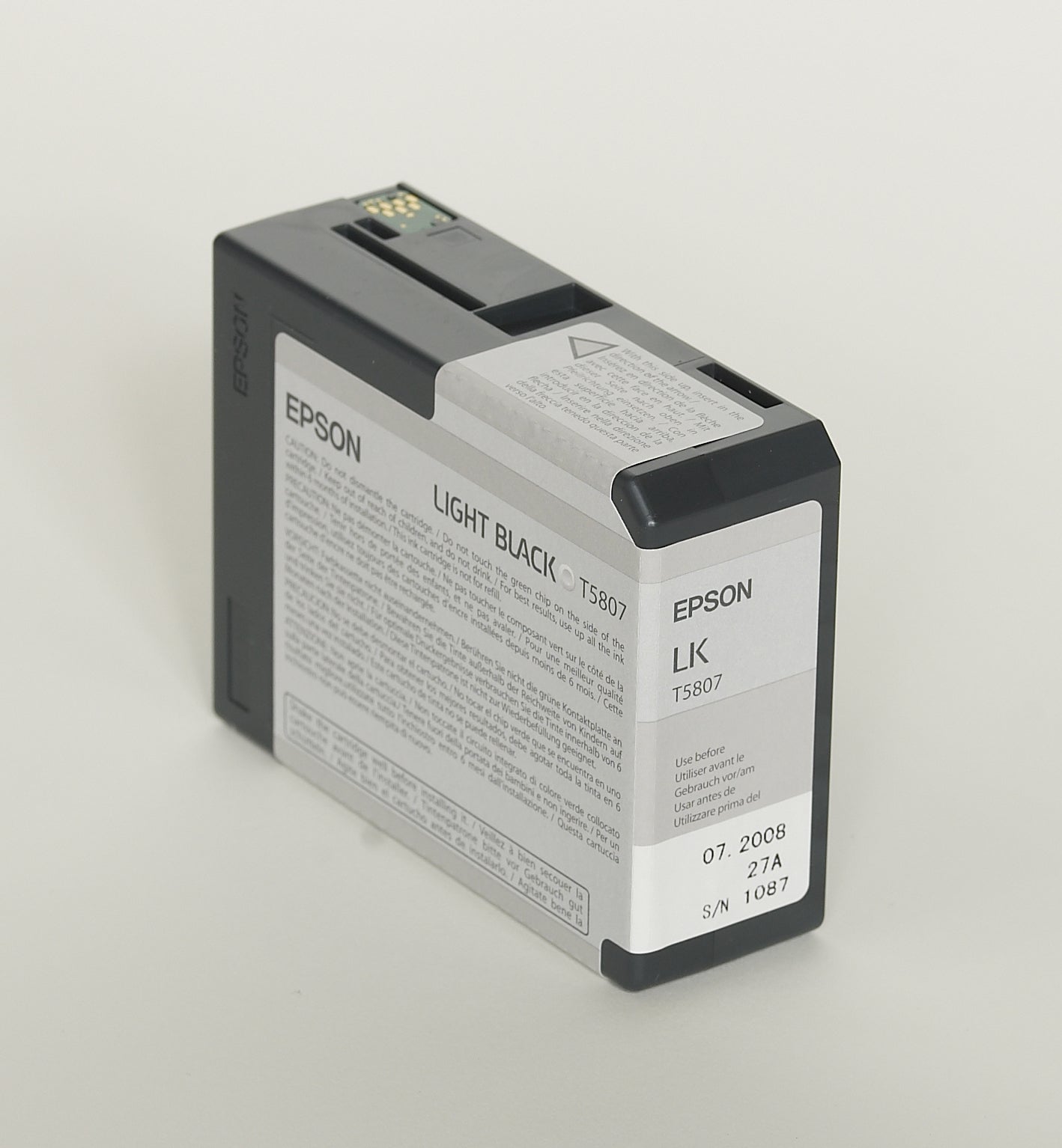 EPSON Cart. d'encre light black T580700 Stylus Pro 3800 80ml