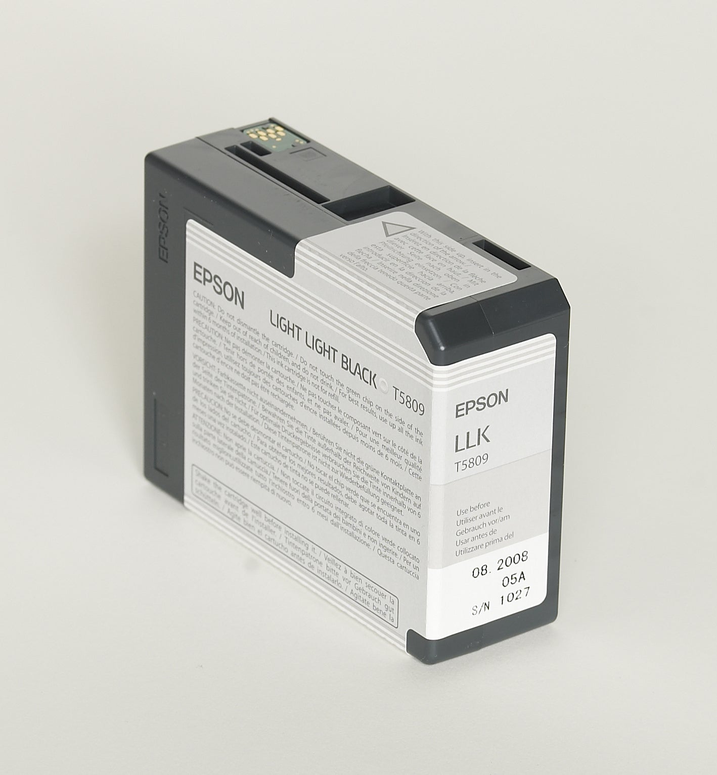 EPSON Cart. d'encre li.-li. black T580900 Stylus Pro 3800 80ml