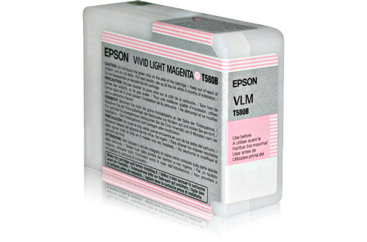 EPSON Cart. d'encre vivid li.magenta T580B00 Stylus Pro 3880 80ml