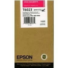 EPSON Cart. d'encre vivid magenta T602300 Stylus Pro 7880/9880 110ml