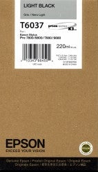 EPSON Cartouche d'encre light black T603700 Stylus Pro 7880/9880 220ml