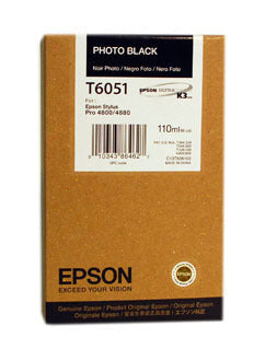 EPSON Cartouche d'encre photo black T605100 Stylus Pro 4880 110ml