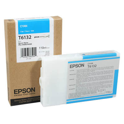 EPSON Cartouche d'encre cyan T613200 Stylus Pro 4450 110ml