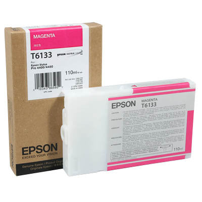 EPSON Cartouche d'encre magenta T613300 Stylus Pro 4450 110ml
