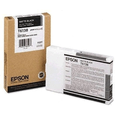 EPSON Cartouche d'encre matte black T613800 Stylus Pro 4450/4880 110ml