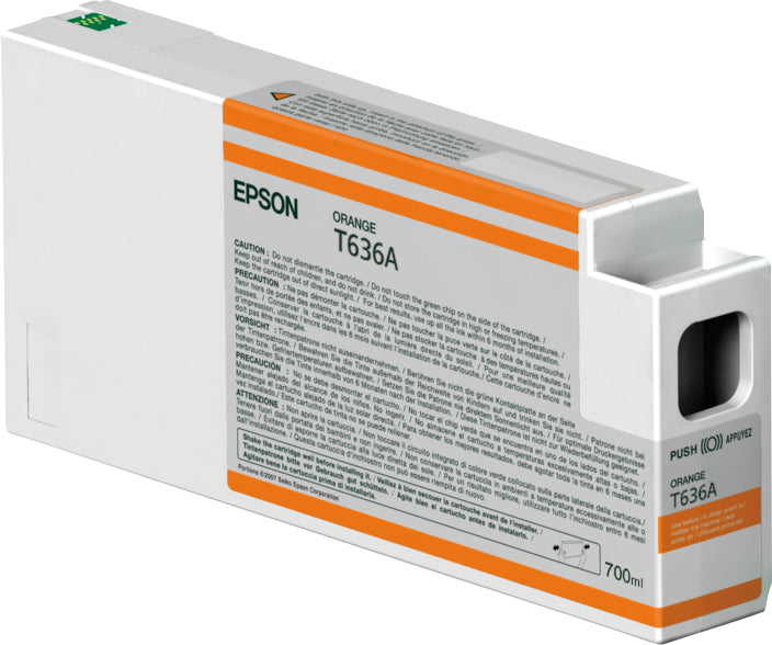 EPSON Cart. d'encre orange T636A00 Stylus Pro 7900/9900 700ml