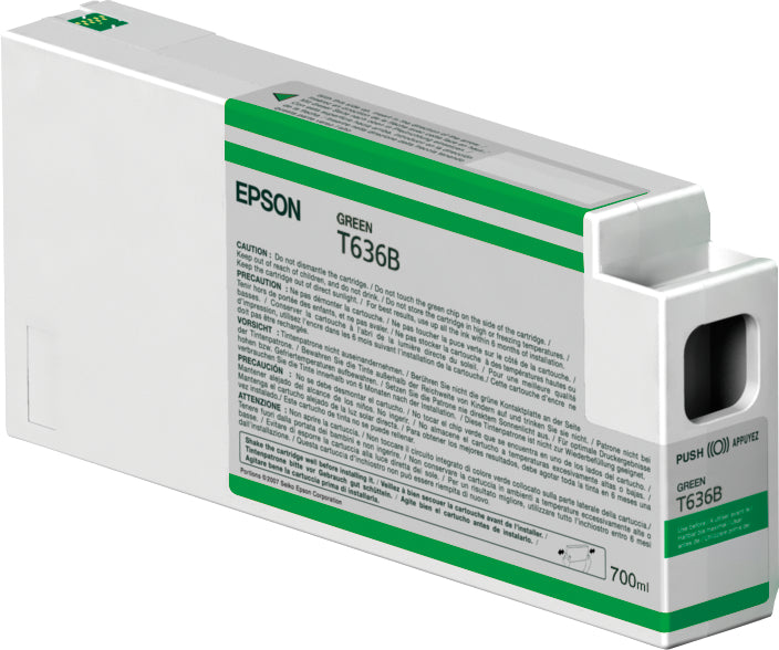 EPSON Cart. d'encre green T636B00 Stylus Pro 7900/9900 700ml