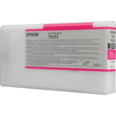 EPSON Cart. d'encre vivid magenta T653300 Stylus Pro 4900 200ml